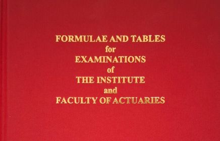 A new chapter for the Formulae and Tables book